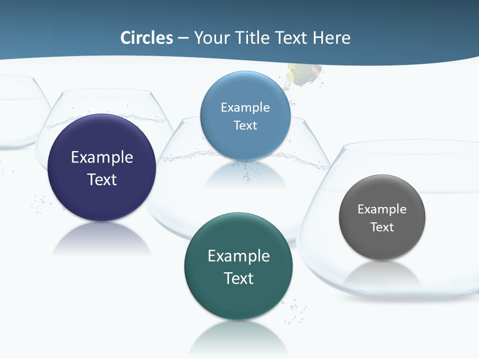 Splash Tank Photo PowerPoint Template