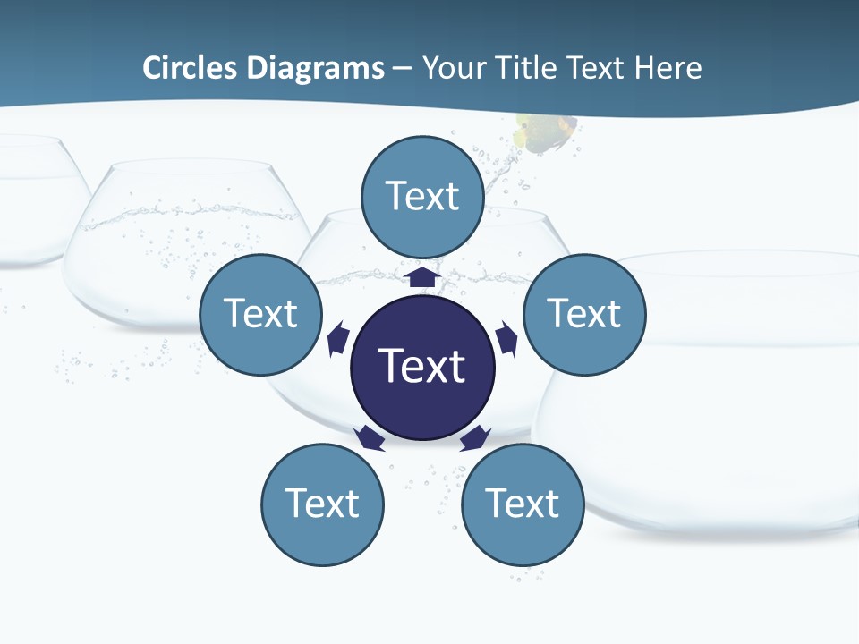 Splash Tank Photo PowerPoint Template