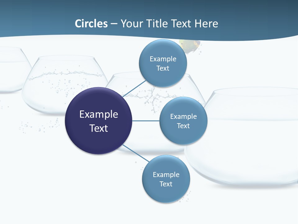 Splash Tank Photo PowerPoint Template