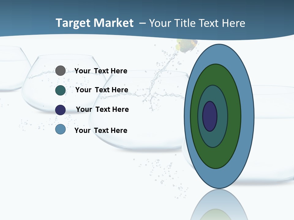 Splash Tank Photo PowerPoint Template