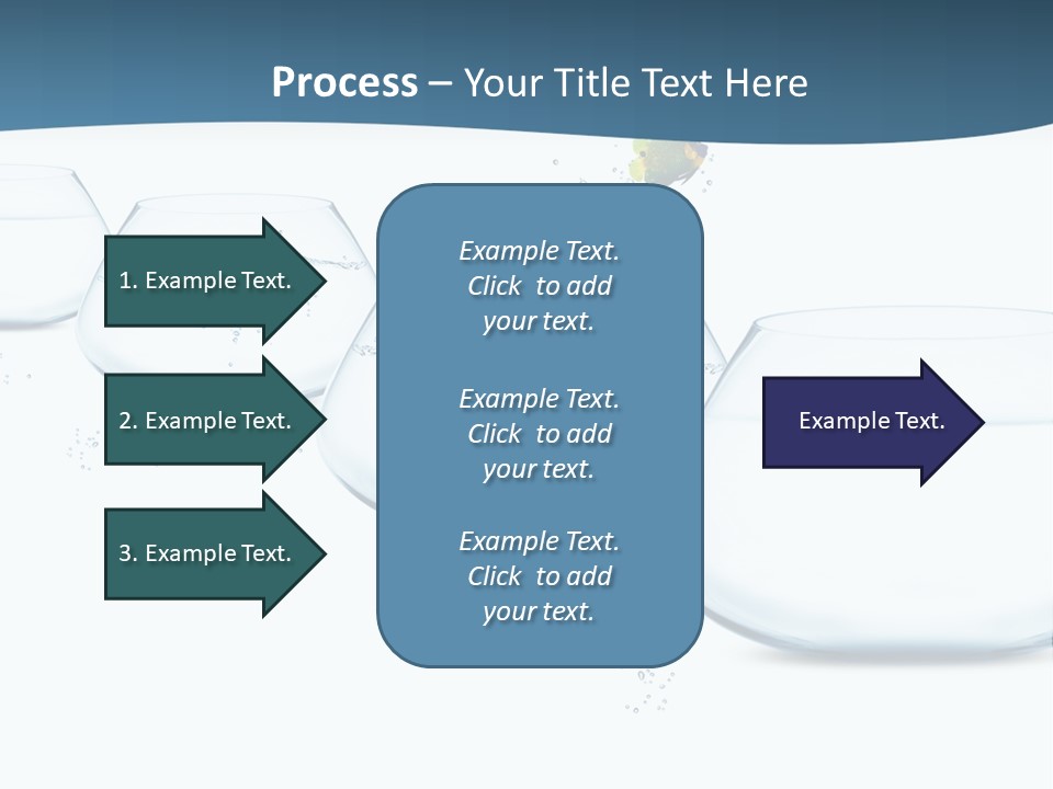 Splash Tank Photo PowerPoint Template