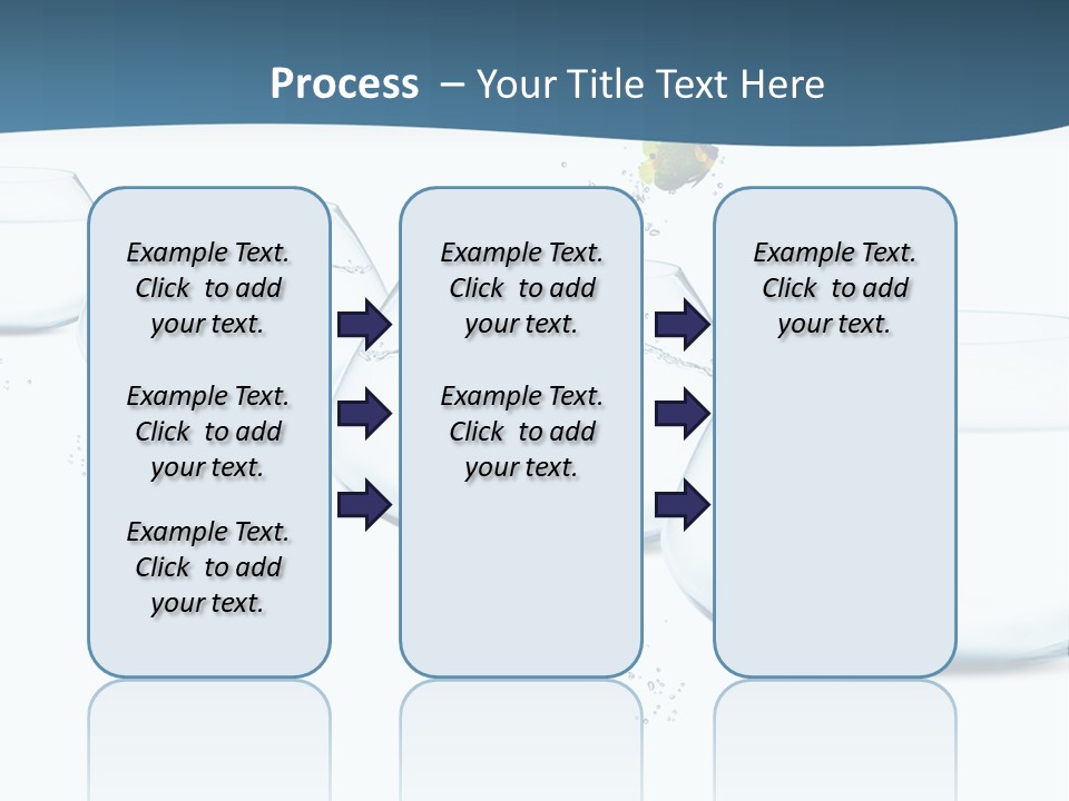 Splash Tank Photo PowerPoint Template