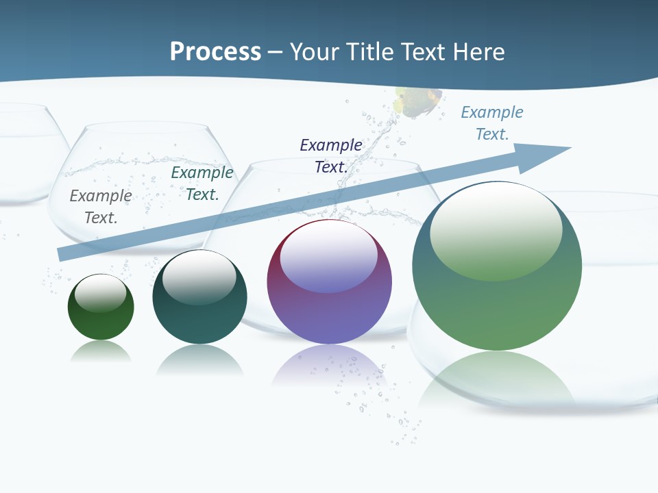 Splash Tank Photo PowerPoint Template