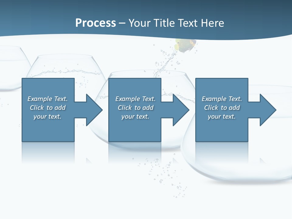 Splash Tank Photo PowerPoint Template
