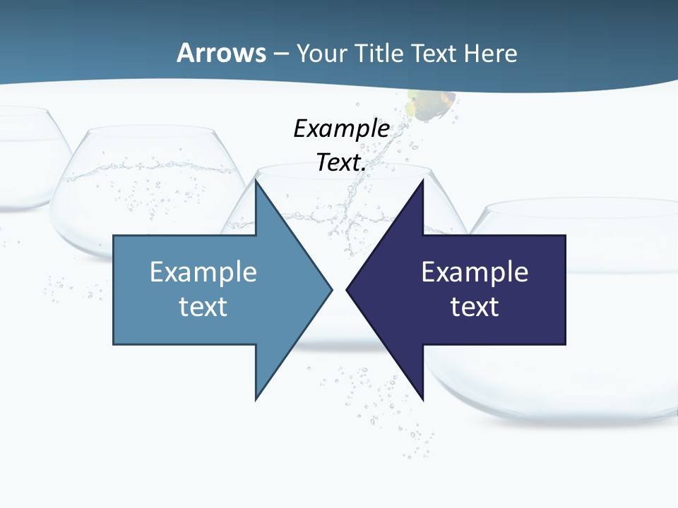 Splash Tank Photo PowerPoint Template