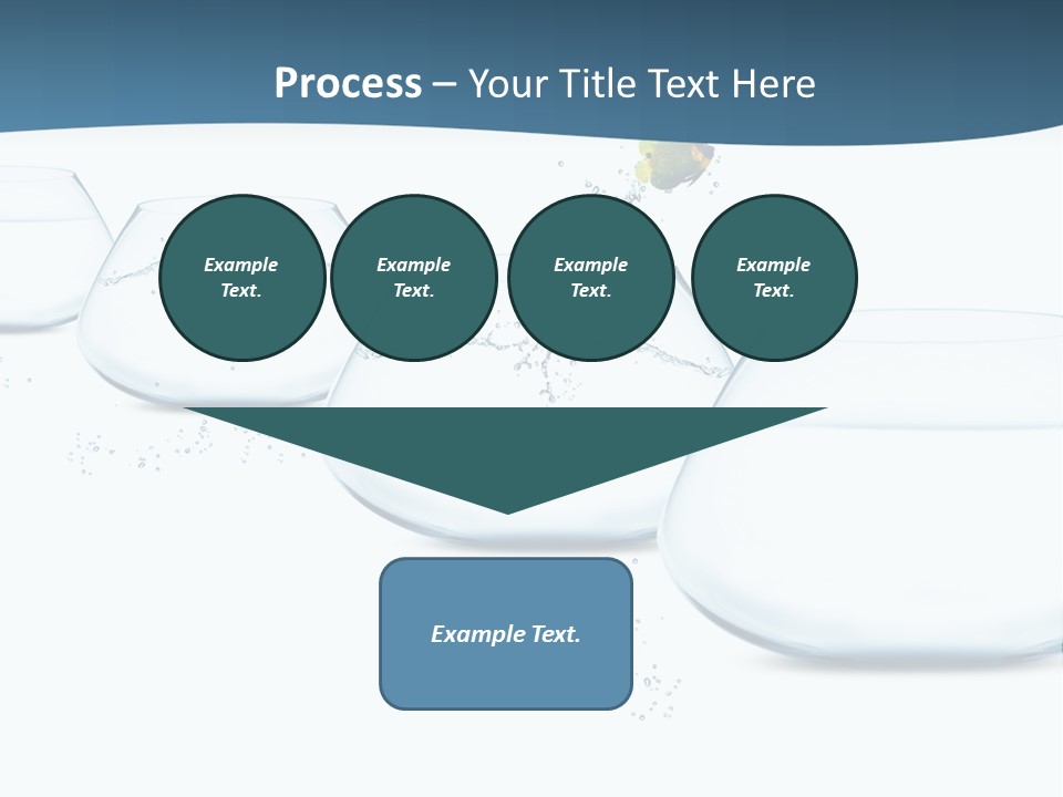 Splash Tank Photo PowerPoint Template