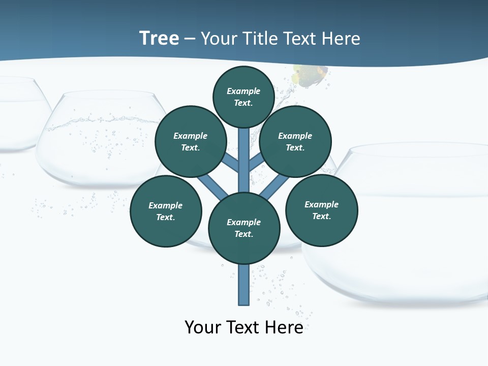 Splash Tank Photo PowerPoint Template