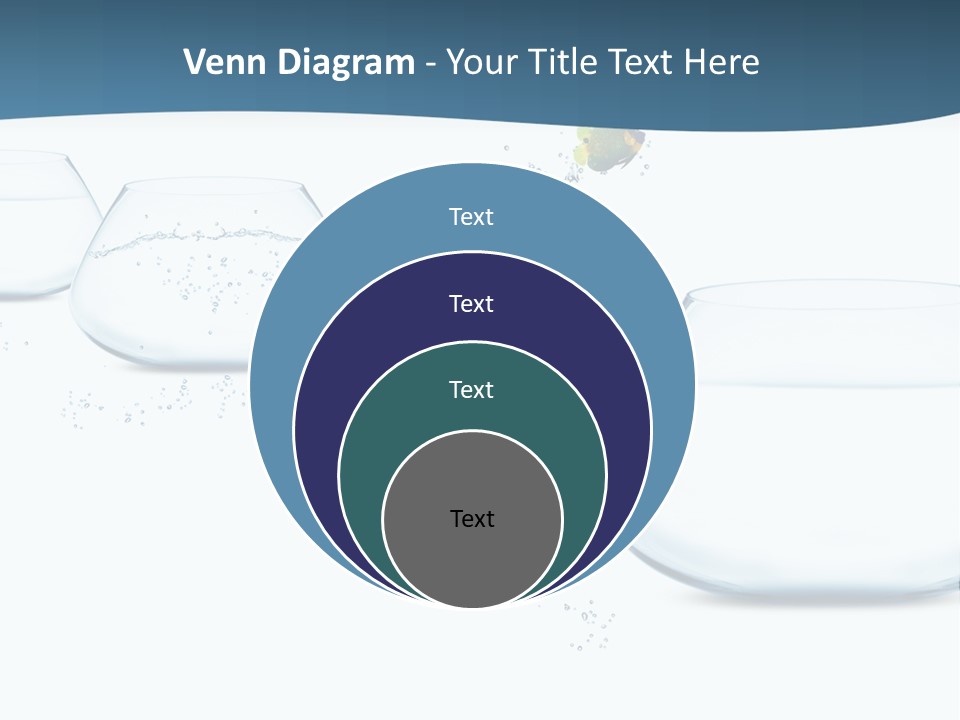 Splash Tank Photo PowerPoint Template