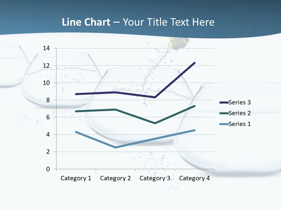 Splash Tank Photo PowerPoint Template