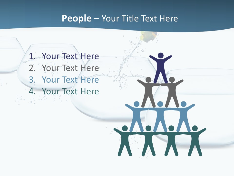 Splash Tank Photo PowerPoint Template