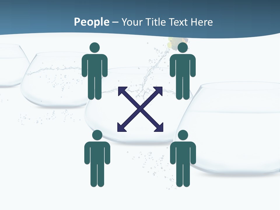 Splash Tank Photo PowerPoint Template