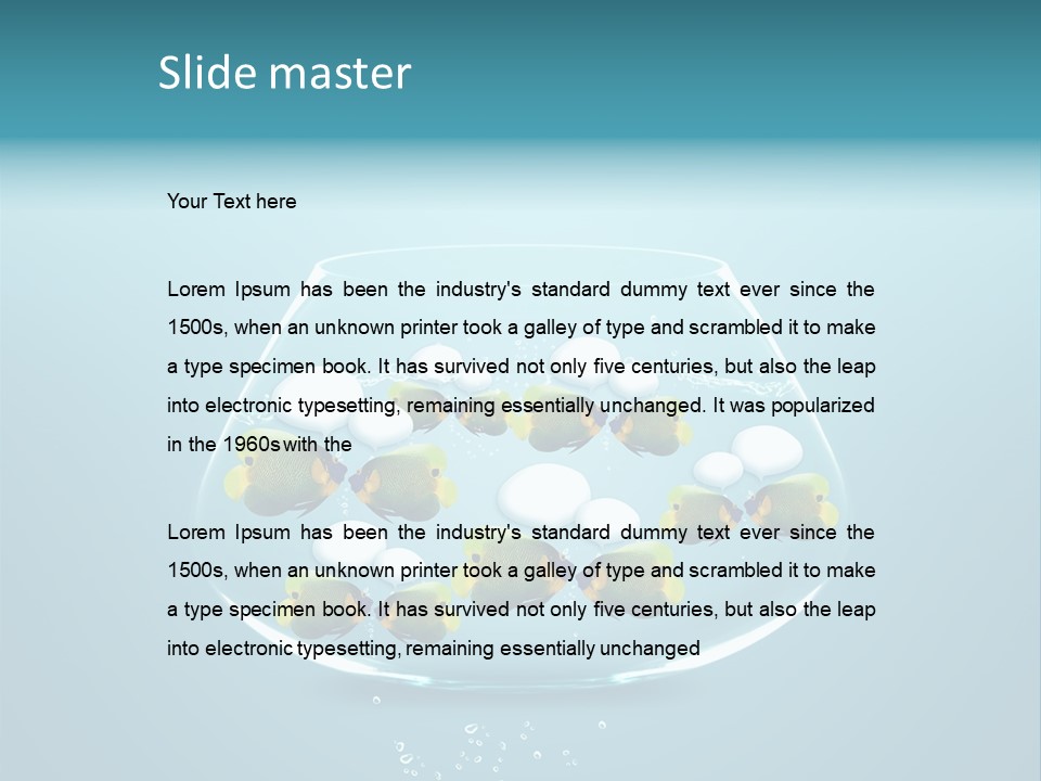 Business Concept Splash PowerPoint Template