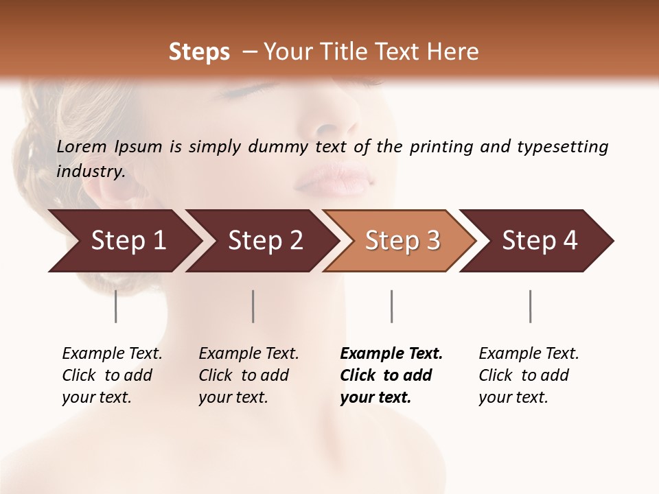 Isolated Serene Relaxation PowerPoint Template