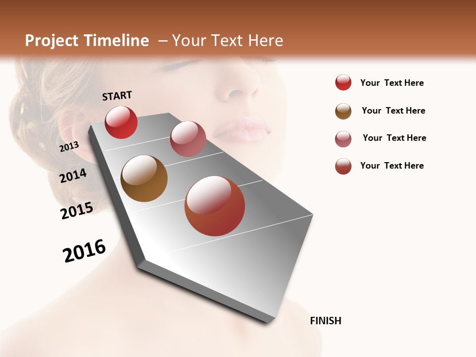 Isolated Serene Relaxation PowerPoint Template