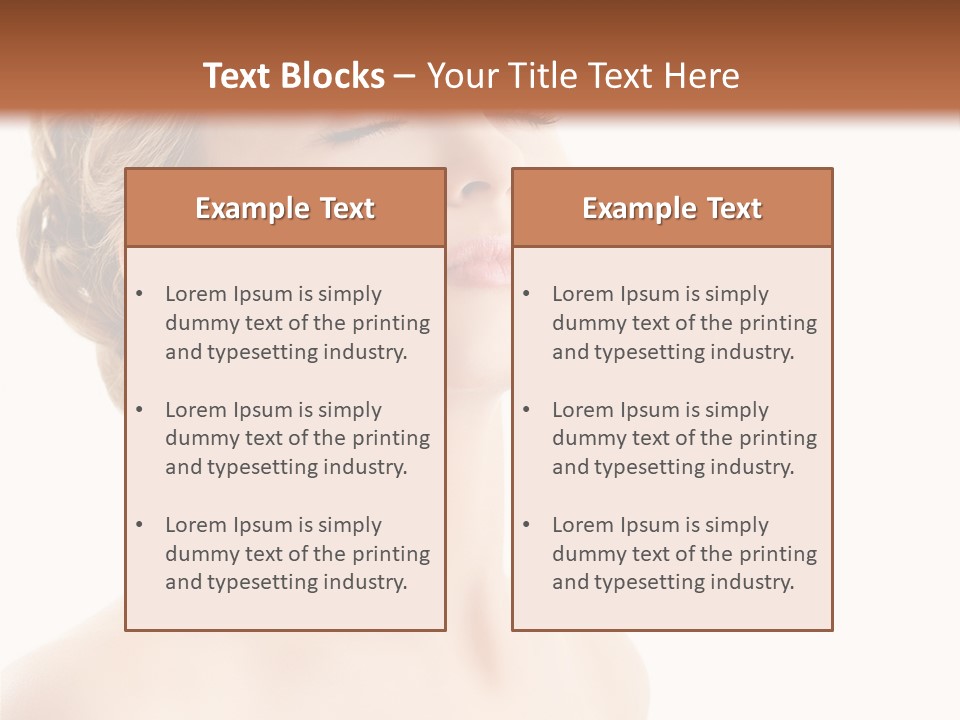Isolated Serene Relaxation PowerPoint Template