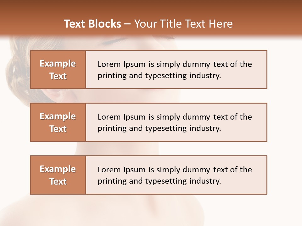 Isolated Serene Relaxation PowerPoint Template