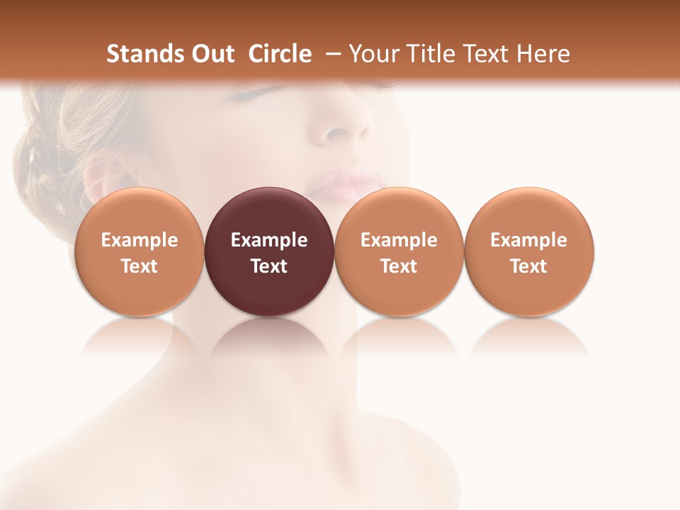 Isolated Serene Relaxation PowerPoint Template