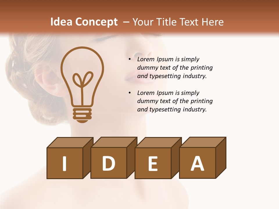 Isolated Serene Relaxation PowerPoint Template