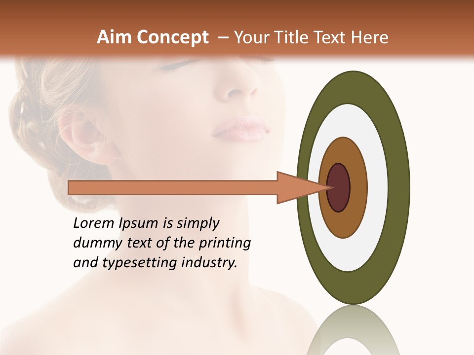 Isolated Serene Relaxation PowerPoint Template