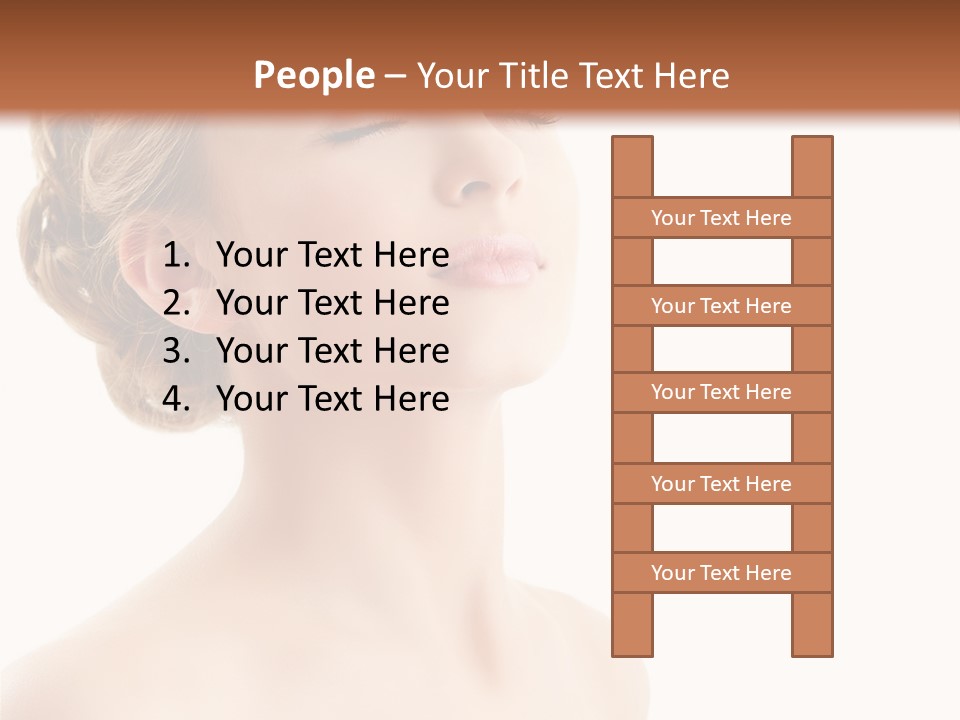 Isolated Serene Relaxation PowerPoint Template