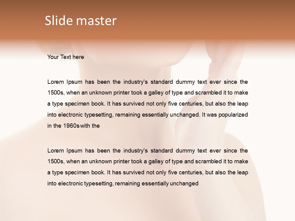 Care Leisure Perfection PowerPoint Template