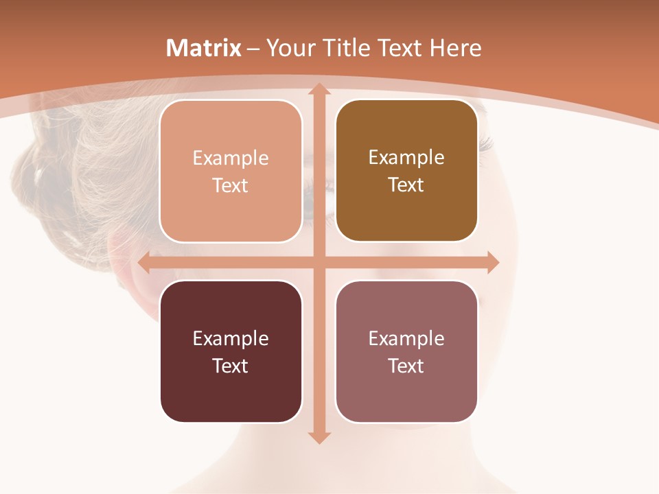 Nature Elegance Face PowerPoint Template