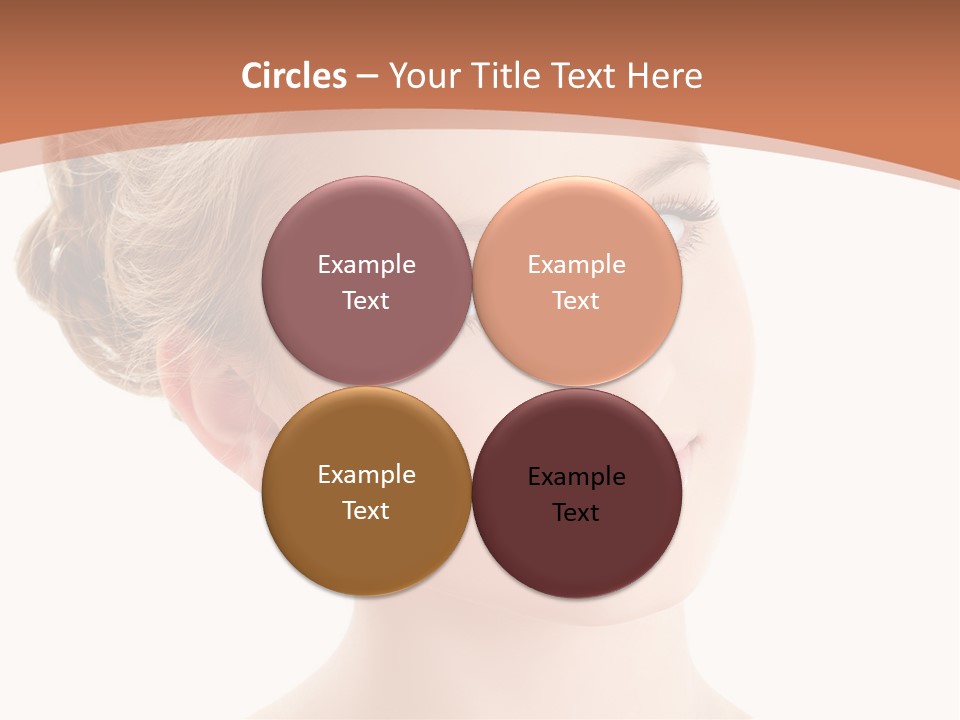 Nature Elegance Face PowerPoint Template