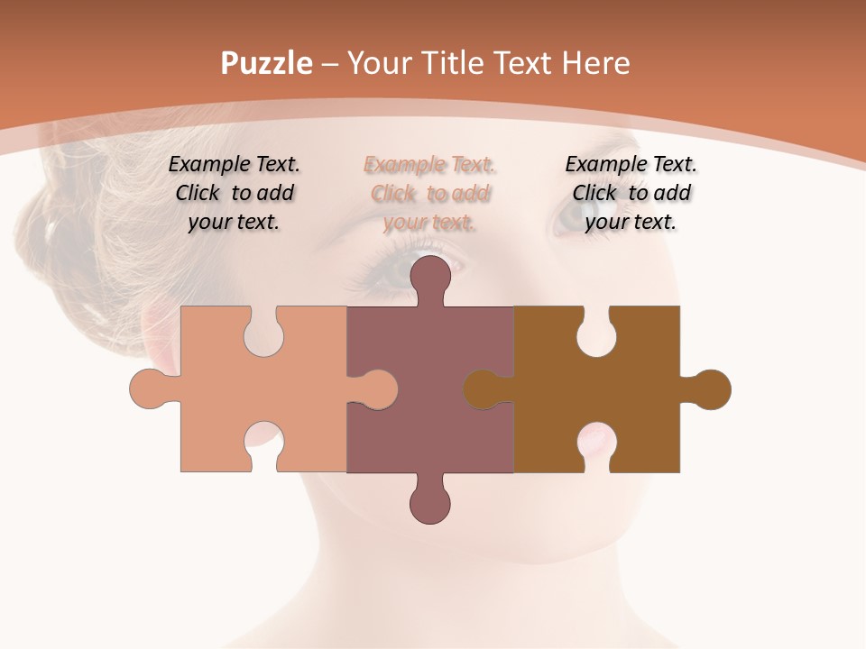 Nature Elegance Face PowerPoint Template