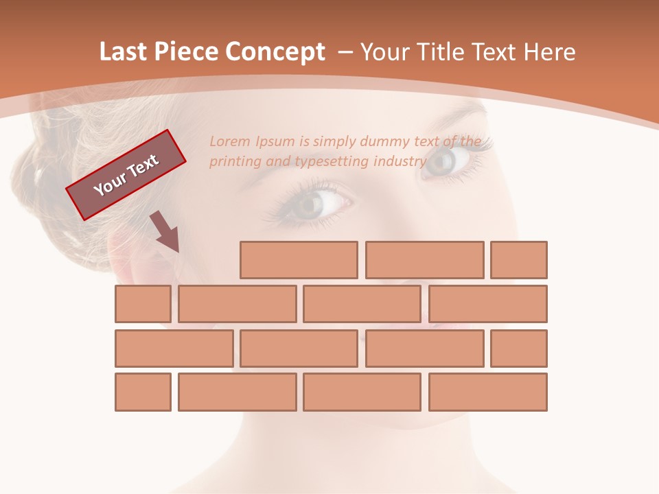 Nature Elegance Face PowerPoint Template