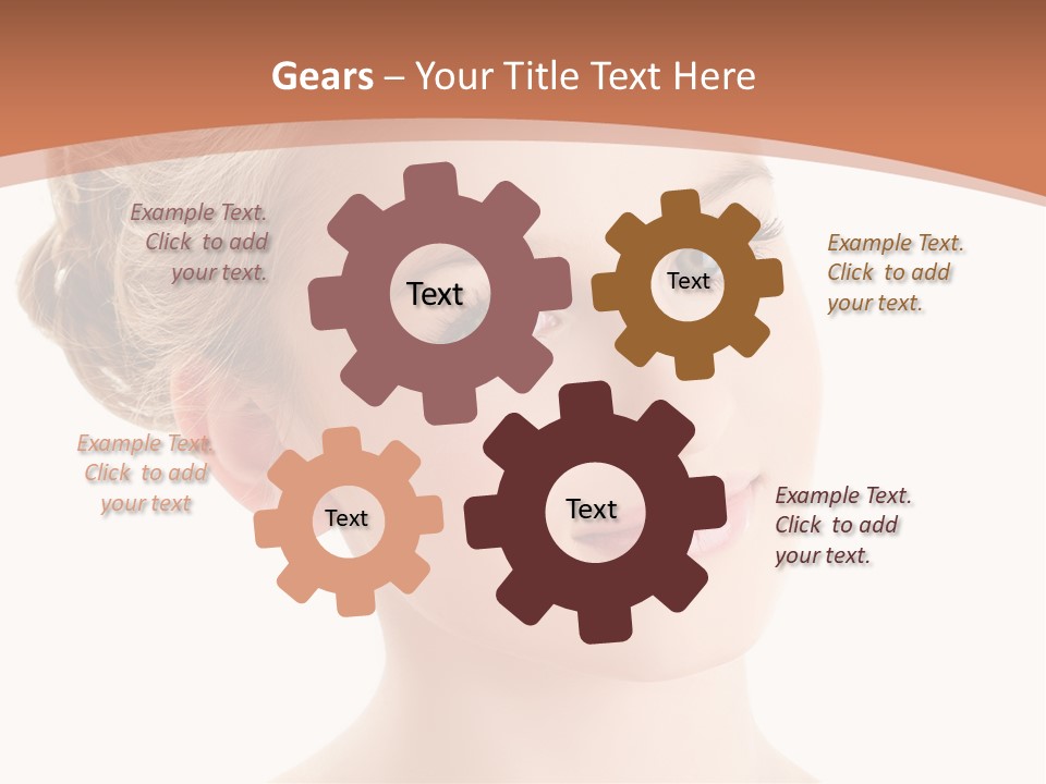 Nature Elegance Face PowerPoint Template