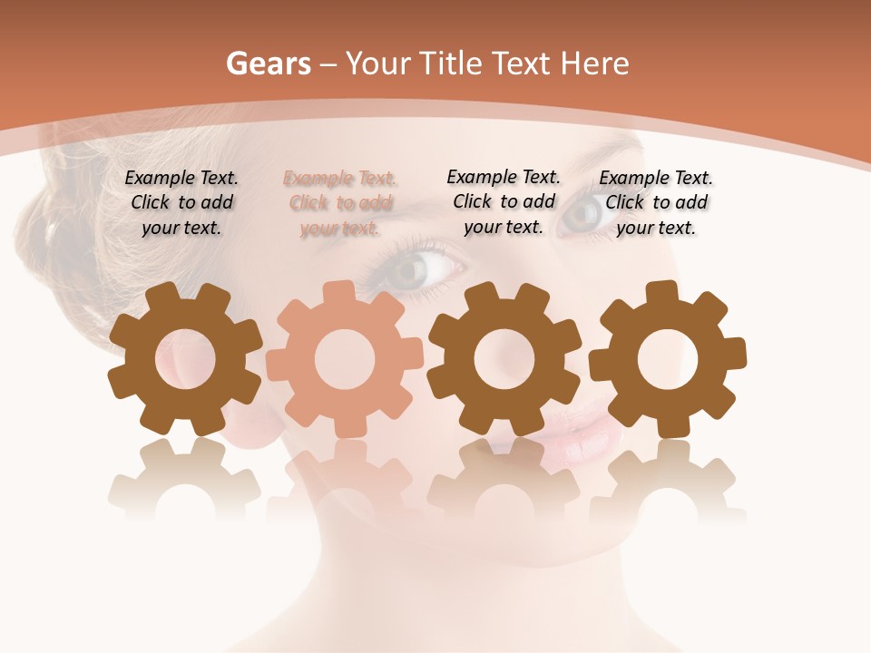 Nature Elegance Face PowerPoint Template