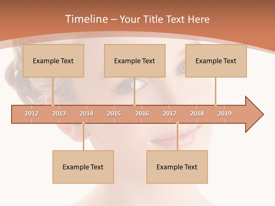 Nature Elegance Face PowerPoint Template