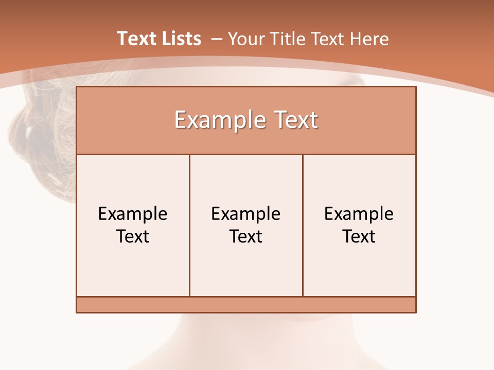 Nature Elegance Face PowerPoint Template