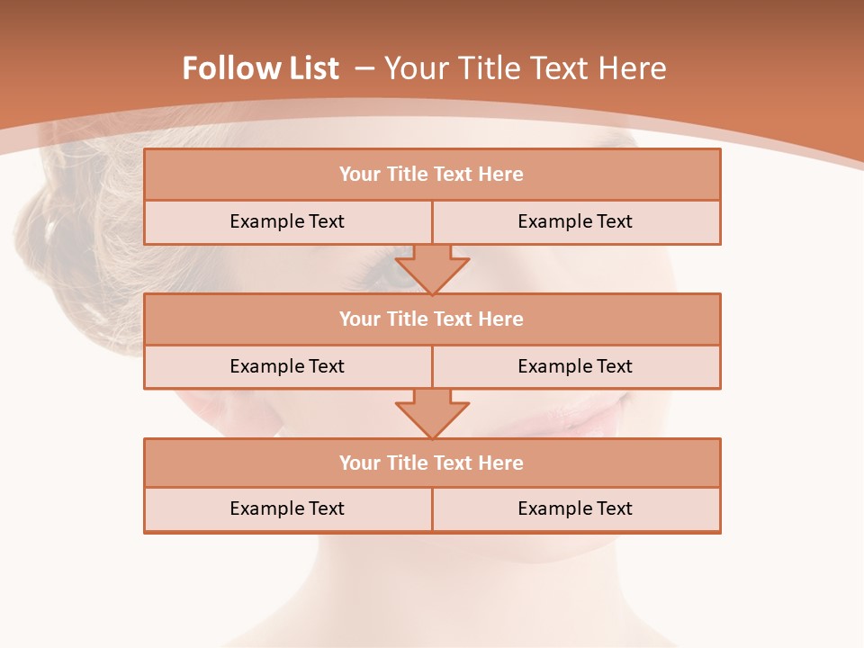 Nature Elegance Face PowerPoint Template