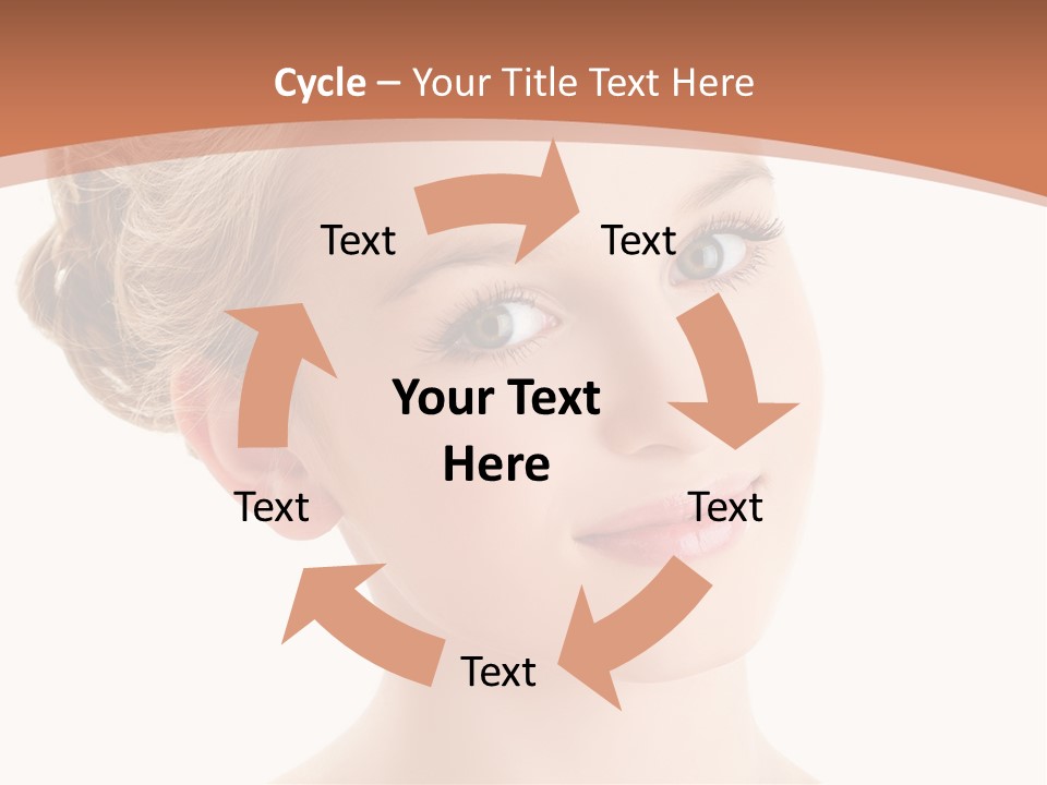Nature Elegance Face PowerPoint Template