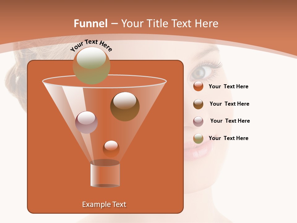 Nature Elegance Face PowerPoint Template