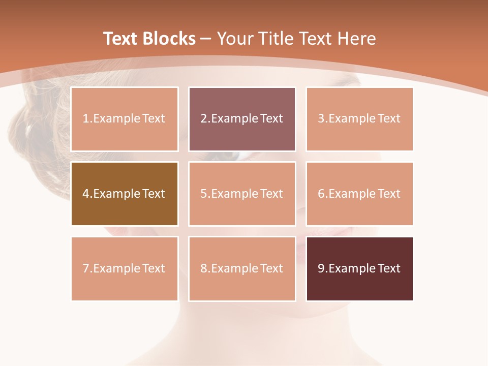 Nature Elegance Face PowerPoint Template