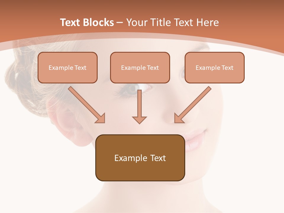 Nature Elegance Face PowerPoint Template