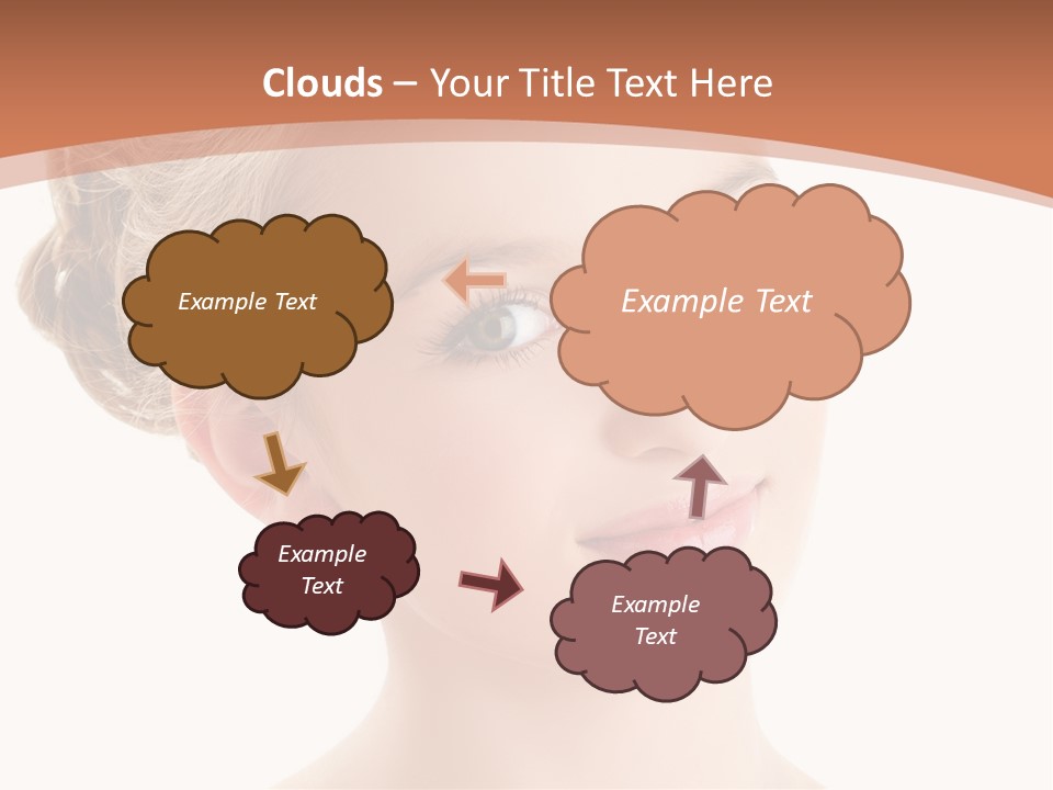 Nature Elegance Face PowerPoint Template