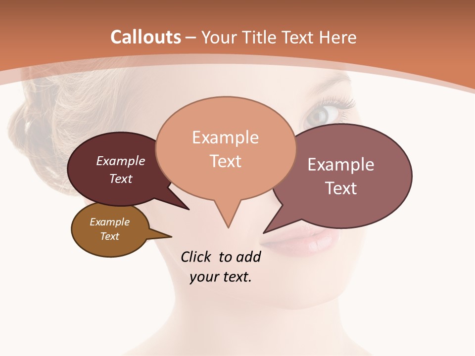 Nature Elegance Face PowerPoint Template