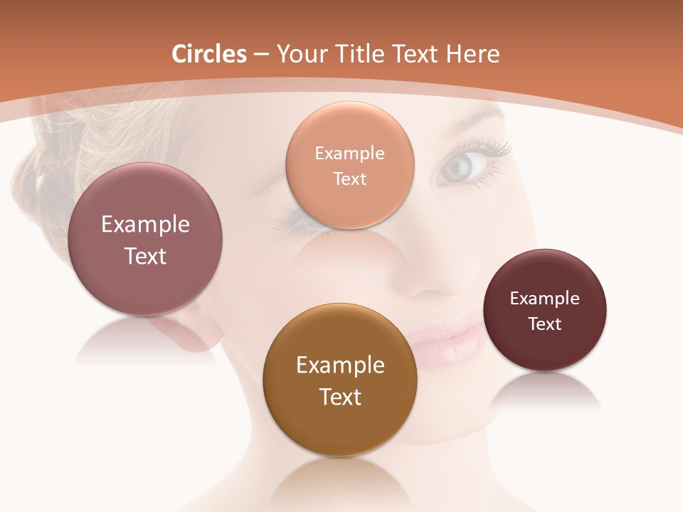 Nature Elegance Face PowerPoint Template