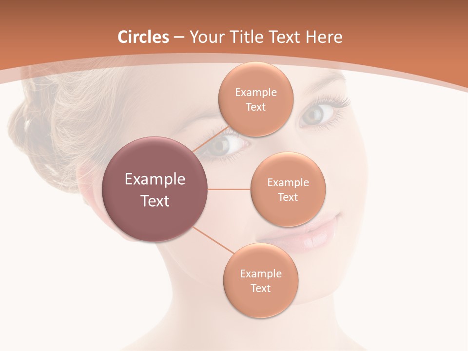 Nature Elegance Face PowerPoint Template