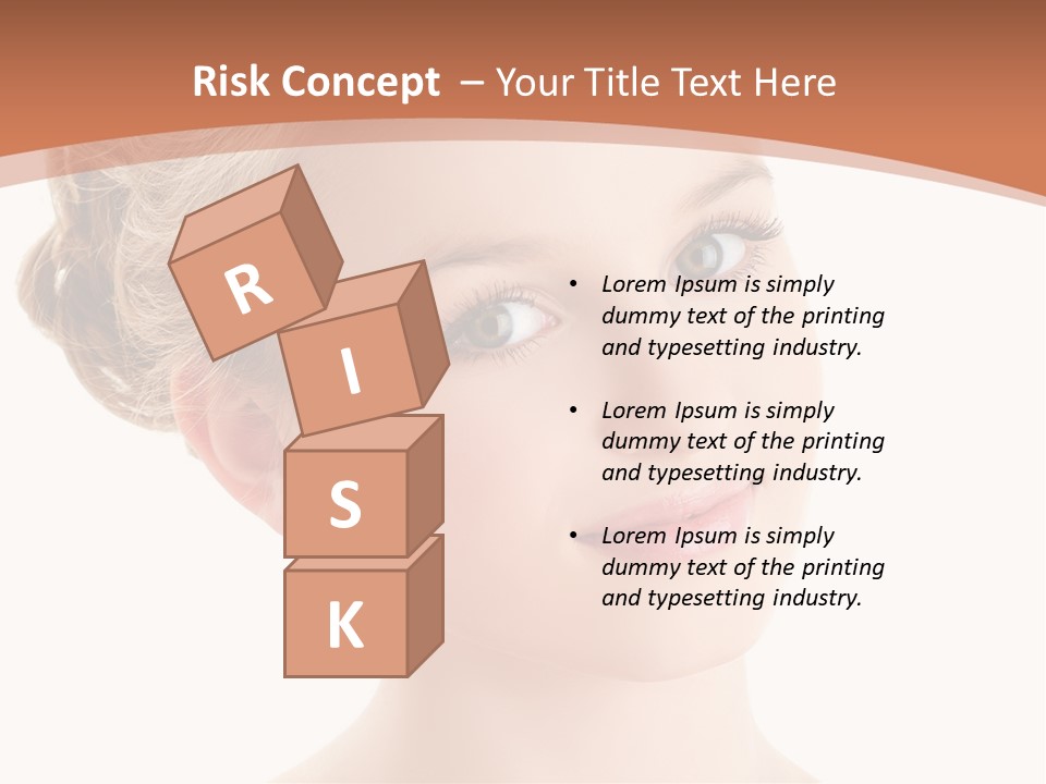 Nature Elegance Face PowerPoint Template