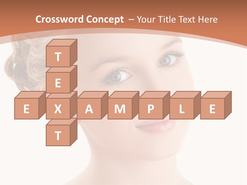 Nature Elegance Face PowerPoint Template