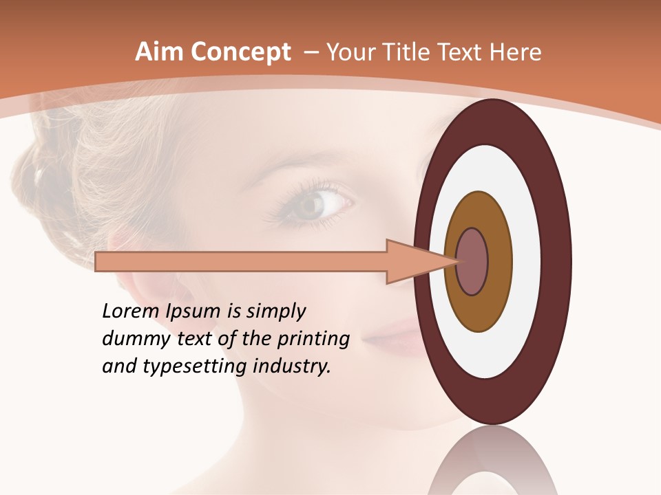 Nature Elegance Face PowerPoint Template