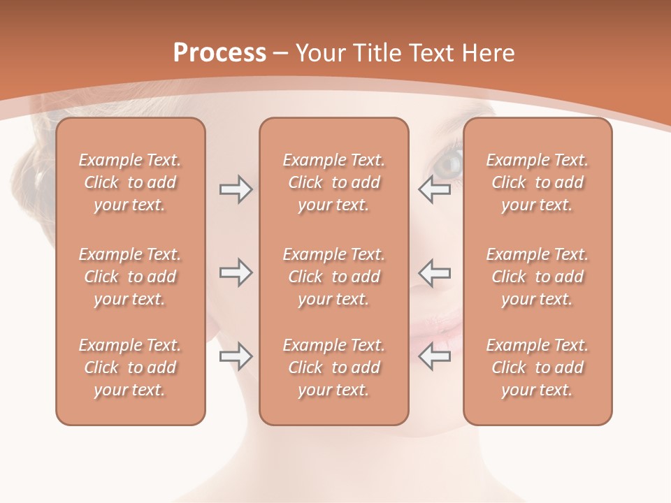 Nature Elegance Face PowerPoint Template