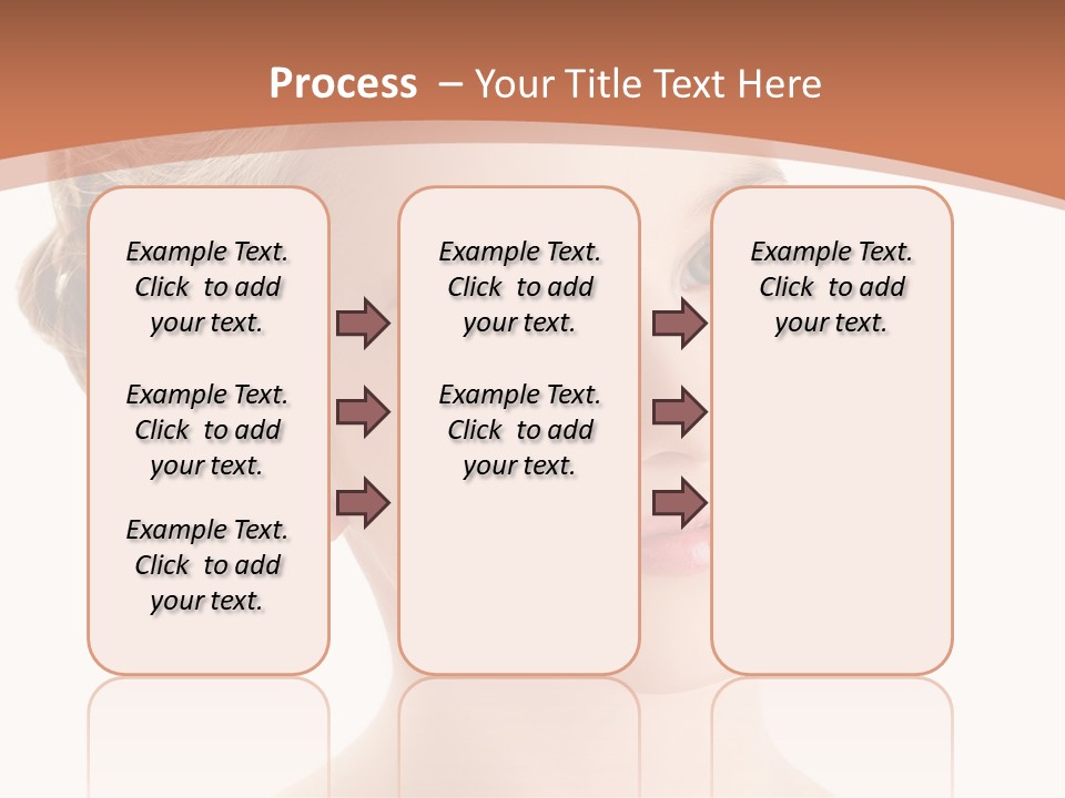 Nature Elegance Face PowerPoint Template