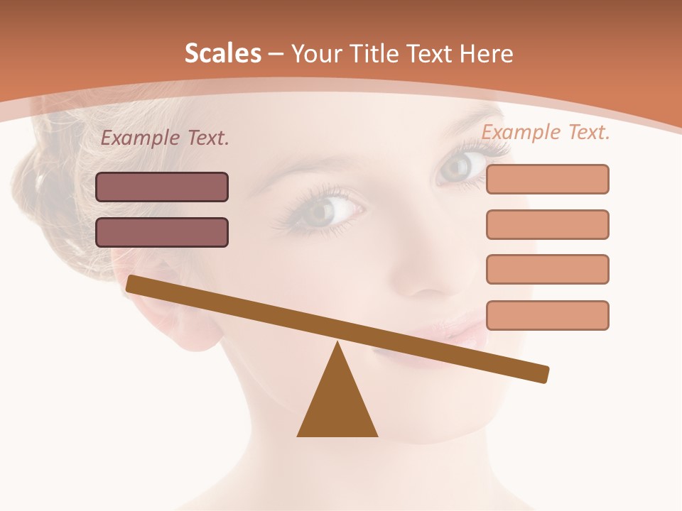 Nature Elegance Face PowerPoint Template