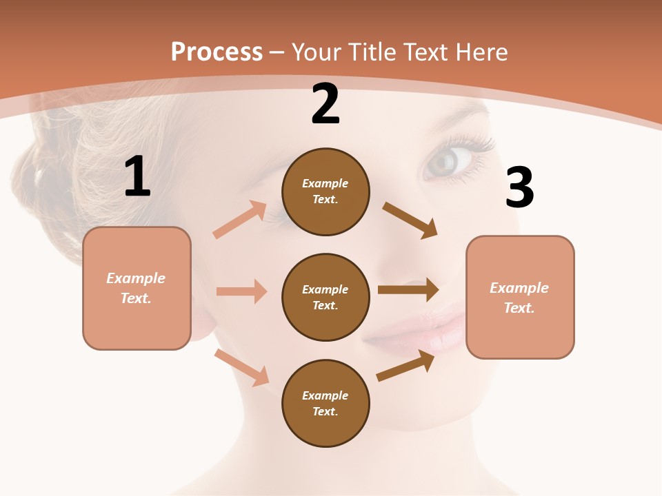 Nature Elegance Face PowerPoint Template