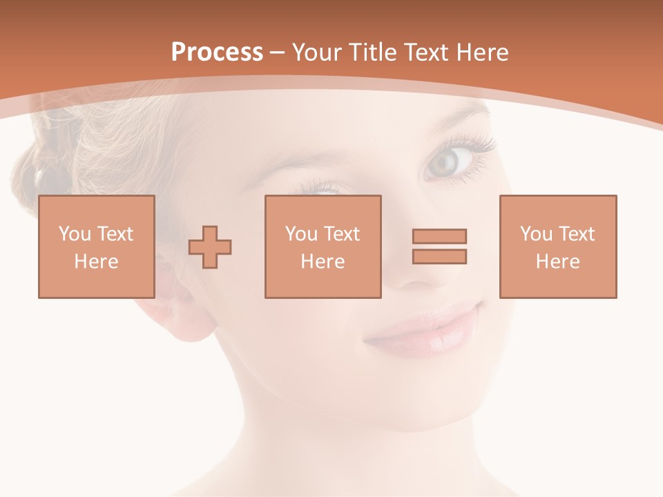 Nature Elegance Face PowerPoint Template
